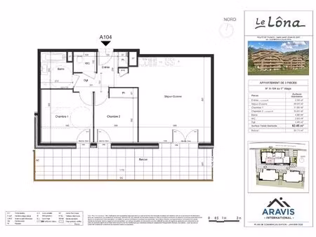 appartement t3 neuf avec cave et grand balcon
