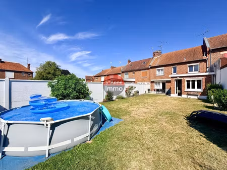 corbie - maison - 100 m2 - 3 chambres - garage - jardin