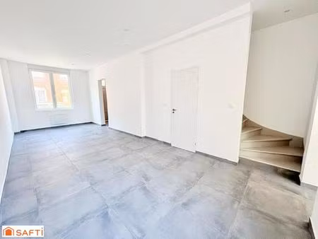 valenciennes – secteur nungesser / maison 3 chambres entièrement rénovée – aucun travaux à