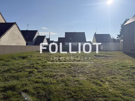 a vendre terrain constructible viabilisé barneville plage