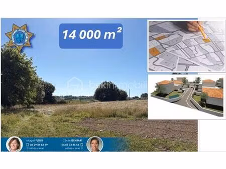 terrain de 13 905 m² à salles-mongiscard