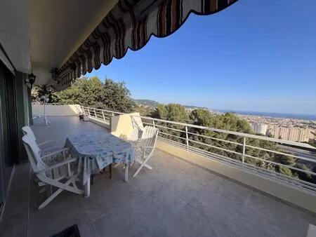 magnifique vue mer  penthouse 3 pièces