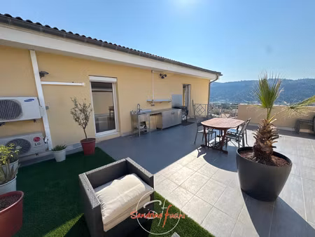 vente appartement 4 pièces 89 m² carros (06510)