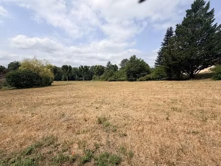 terrain à bâtir avec cu - cadre champêtre  à quelques minutes à pied du centre de cazals