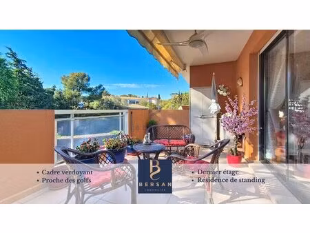 appartement 4 pièces dernier étage à valescure avec terrasses et garage