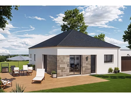 vente maison neuve 5 pièces 78.69 m² à ruffiac (56140)  161 450 €