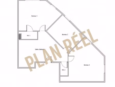 75 m² à réinventer selon vos envies – loft  t2 ou t3