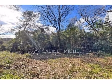 achat terrain 1 515m² roquefort les pins 06330