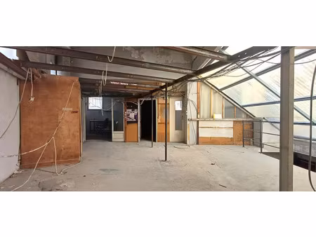 vente des murs d’un local commercial mixte de 400 m² environ - atypique - beau potentiel