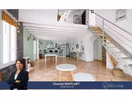 vendargues coeur de village — duplex de caractère 149 m² au