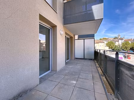 a louer - studio avec terrasse 28m² montélimar