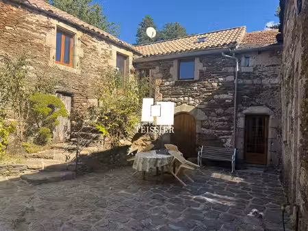exclusivité : cévenne gardoises 30 450  mas cévenol avec cour