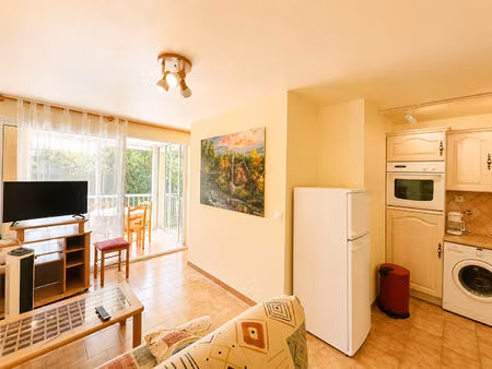 vente appartement 2 pièces  27.00m²  argelès plage