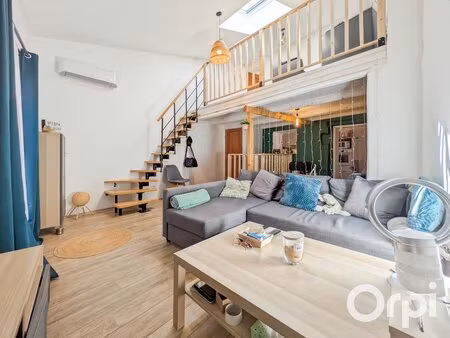 a vendre - a orange- maison de ville 83 m² avec garage