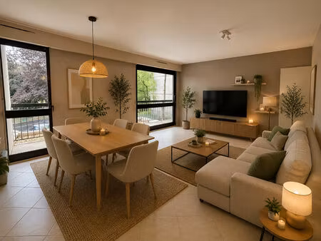 vente appartement 2 pièces  53.50m²  torcy