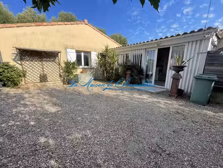 sud d'anduze  charmante maison de plain pied f4 avec garage terrasse sur 666 m2 de terrain