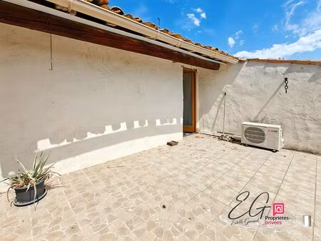 maison de caractère traversante avec terrasse  atelier et vaste garage