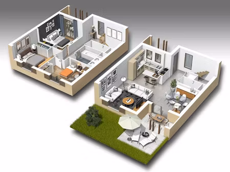 vente maison neuve 4 pièces 90 m² à limonest (69760)  299 000 €