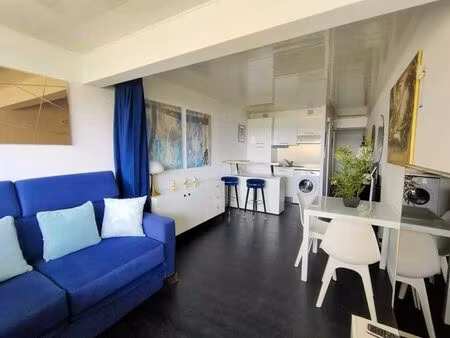 exclusivite - bord de mer d'agde- la tamarissiere- coquet appartement t2 meublé avec parki
