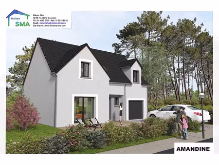 vente maison neuve 5 pièces 100 m² à bazoches-sur-guyonne (78490)  393 000 €