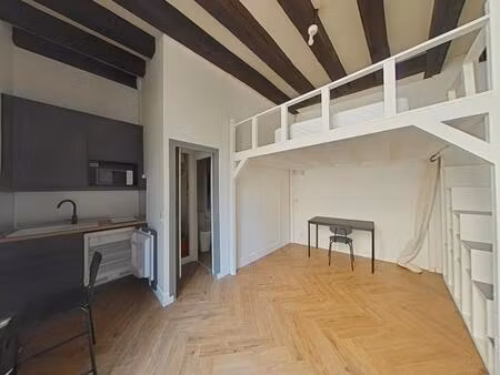 location appartement 1 pièce meublé 21m² tours 37000