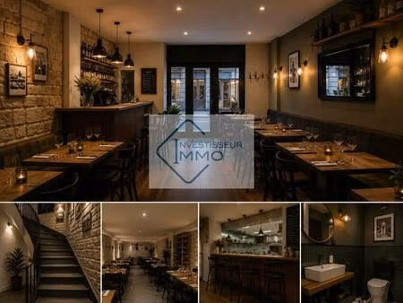 vente commerce paris 75018 153m²