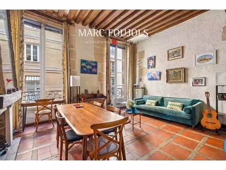 paris vi - appartement 2 pièces - quartier de la monnaie