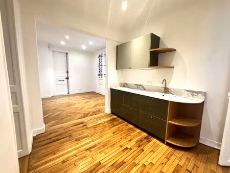 appartement 3 pieces en rdc renove