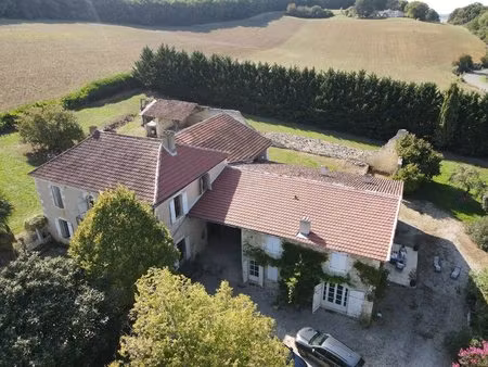 superbe propriété à vendre en exclusivité près de jégun  gers  comprenant deux maisons...