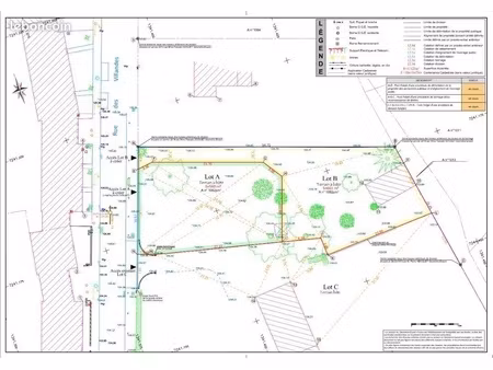 terrain - 661 m²