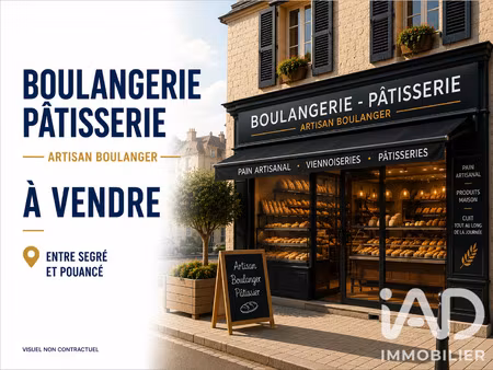 vente boulangerie  pâtisserie 345 m²