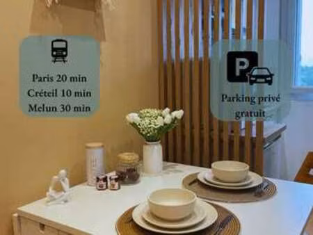 location appartement t1 meublé à montgeron (91230) : à louer t1 meublé / 18m² montgeron
