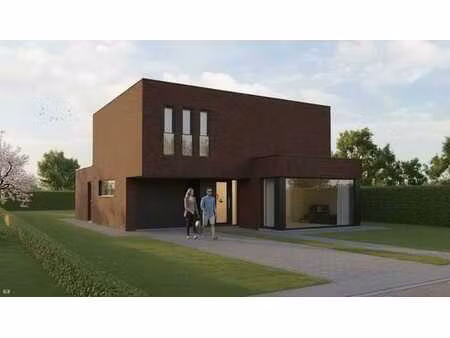 nieuw te bouwen open bebouwing te lochristi