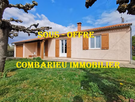 maison de plain pied avec jardin - proche de caussade