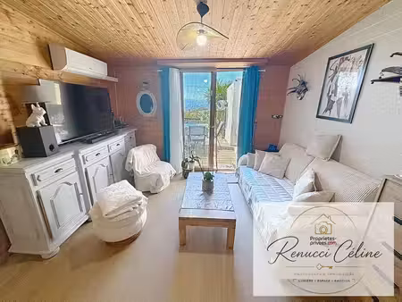 maison de 123 m² (t3+t2) à alata + terrain constructible