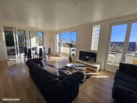 magnifique t4 meublé de 85 m² avec jardin privatif & terrasse – idéal colocation / famille