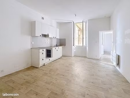 magnifique t3 traversant avec hauts plafonds – refait à neuf