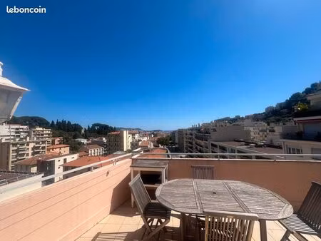 2 pièces meublé en rooftop