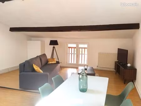grand appartement t2 duplex – 50 m² – cœur de mâcon