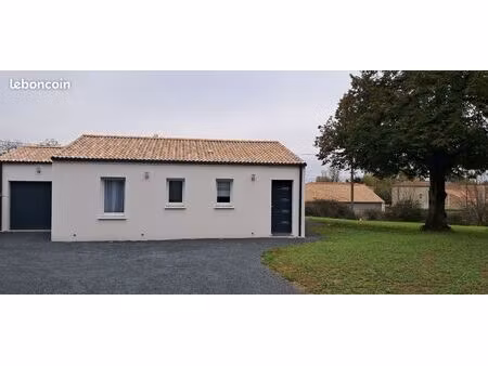 maison neuve de 79 m2 haute prestation meublée  avec pompe thermodynamique et climatisatio
