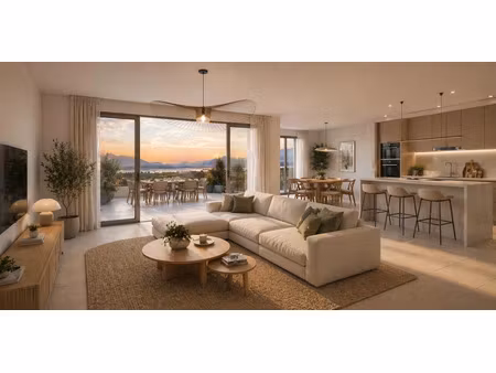 vente appartement 2 pièces 51.62 m² à villeneuve-de-la-raho (66180)  270 000 €