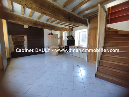 dinan - appartement duplex t2 bis de 54m2