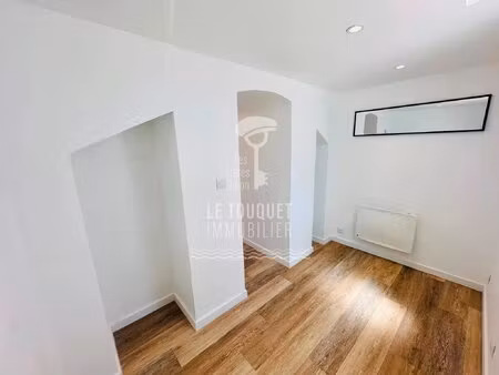 appartement t2 + cabine entièrement rénové en plein coeur du touquet