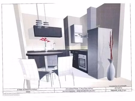 appartement 2 pièces 41 m²