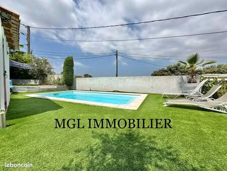 grande villa 4 pièces avec piscine  jardin et garage - la millière