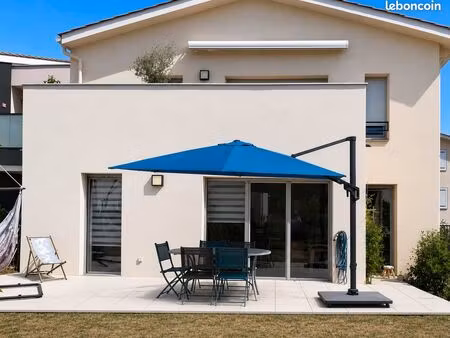 a vendre appartement de 100 m2 avec terrasse et jardin de 100 m2- gleizé/ bourg