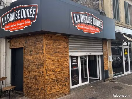 à vendre snack/restaurant rentable