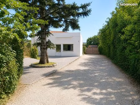 appartement 4 pièces 77m² rdj 250m²