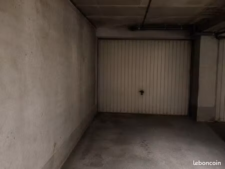 box sécurisé en sous sol