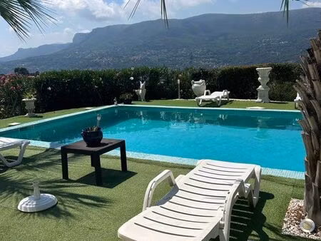 colomars-propriete d’exception de 360m2 avec piscine  vue panoramique et terrain de 2262m2